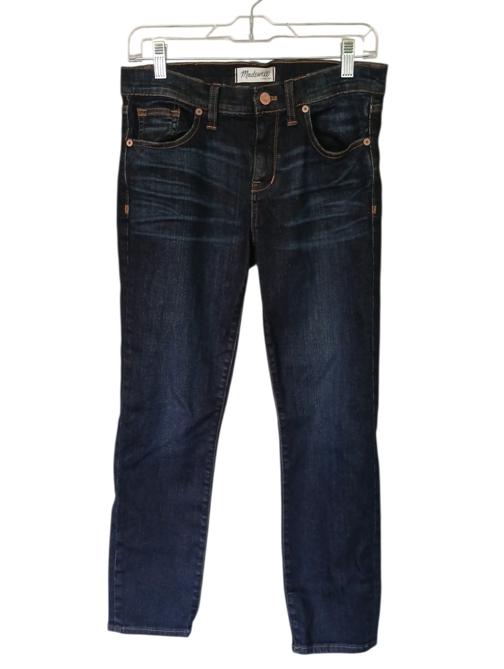 Madewell Dark Wash Skinny Skinny Crop Jeans Size 28